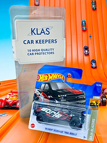 Hot Wheels '19 Chevy Silverado Trail Boss LT (Black, Borla) 7/10 Baja Blazers 2022 - Image 2
