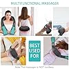 AERLANG Neck Massger,Shiatsu Neck and Back Massager with Heating,Shoulder Massagers Deep Kneading Pillow for Home Office,Back Massager Christmas Gifts for Women Men Dad Mom(NOT Cordless) #5