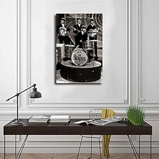 Poster sur toile Beatles En Concierto – Décoration de chambre à coucher – Paysage sportif – Décoration de bureau… - Les Beatles, Paul McCartney, John Lennon, RIngo Starr, George Harrison Poster sur toile Beatles En Concierto - Décoration de chambre à coucher - Paysage sportif - Décoration de bureau… – Image 3