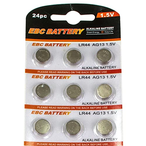 Pack Pilas LR44 AG13 Alcalinas 1.5V Multi-Pack 15 unidades miniatura 1