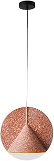 ZAANU Lámpara Colgante LED Moderna, Anillos de lámpara de Techo, iluminación para Sala de Estar, Comedor, Accesorios de iluminación (Color: Rojo)
