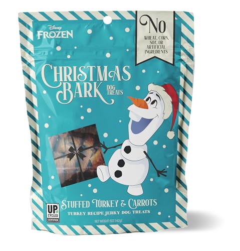 Disney Table Scraps Christmas Bark Stuffed Turkey & Carrots Dog Treats, 5oz Bag