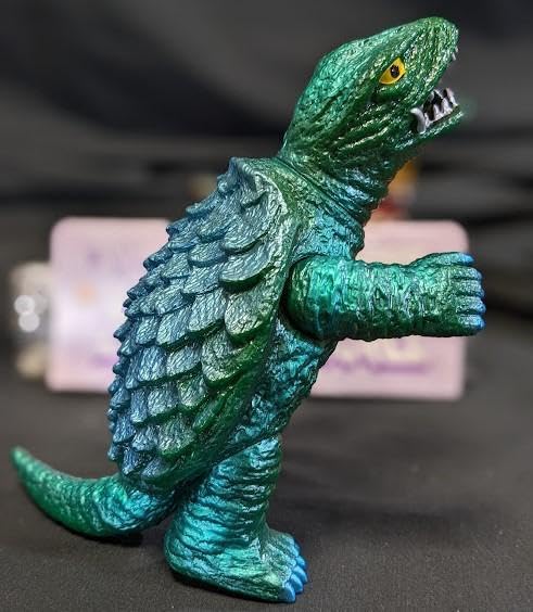 MARUSAN ガメラ バルゴン 2体セット　蓄光版 ソフビ フィギュア ソフビ】【U.S.TOYS】BB ガメラ&BB バルゴン 2体セット（各 ブラック