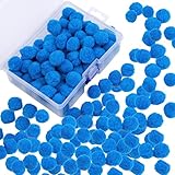BAGERLA 150 Pcs Pom Poms for Craft, 1 Inch Pom Pom Balls Poms Arts and Crafts for Creative Decoratio