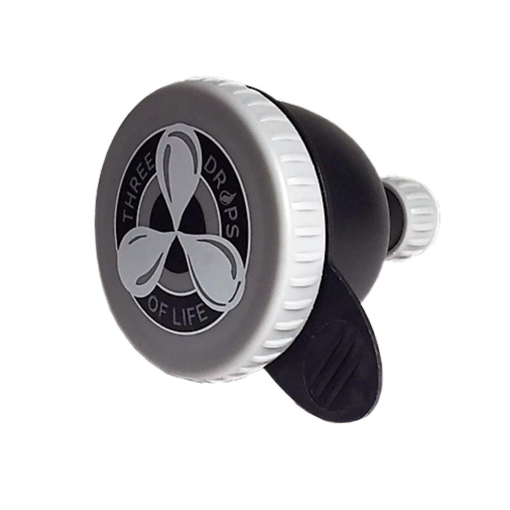 Medium Protein Workout Funnels for Active on the Go Lifestyles | Military and Bodybuilders Favorite Travel Fill N Go Funnel - Load, Pack and Run with Greens, BCAA's or Proteins (1, 100ML)