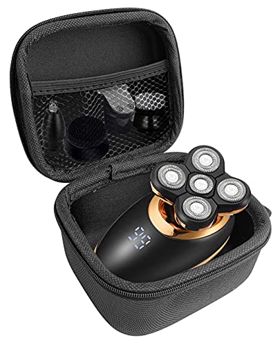 FitSand Hard Case Compatible for Dghvin Electric Shavers Men - 5 in 1 Bald Head Shavers