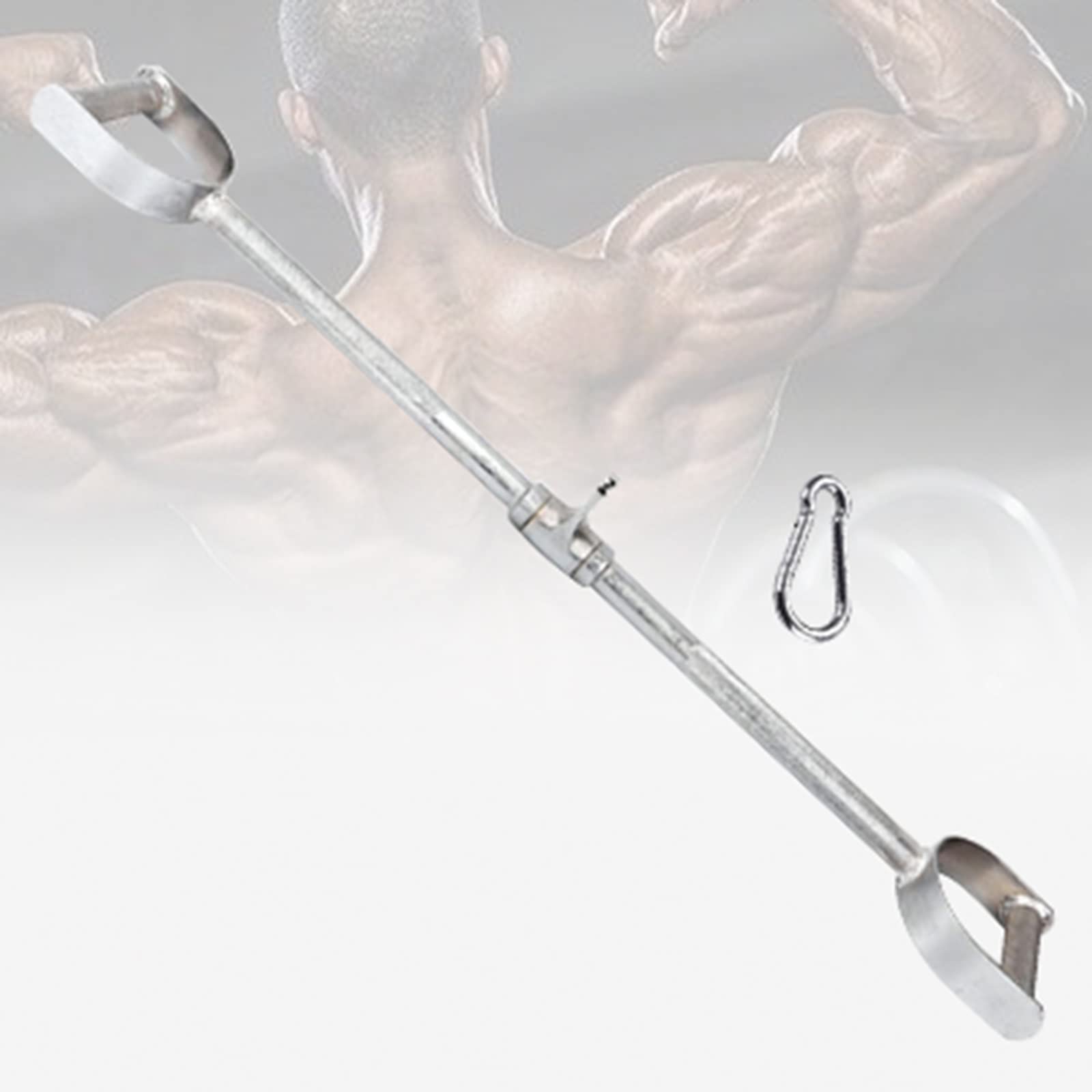 Amazon.co.jp: 筋トレ 器具 ストレートバー プルダウンバー、LAT