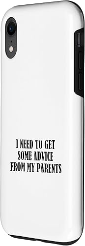 Miniatura 2 de iPhone XR I need to get some advice from my parents Case
