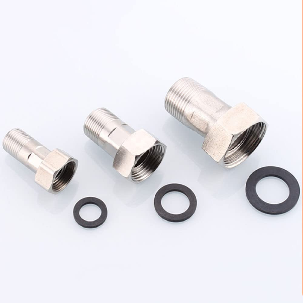Raccordi per Tubi, Nipplo Esagonale in Acciaio Inossidabile, connettore del misuratore in Ottone/Acciaio Inossidabile 1/2" 3/4 1" 1-1/7" Unione Maschio x Femmina (1 X 11l4)(3l4 X 1)
