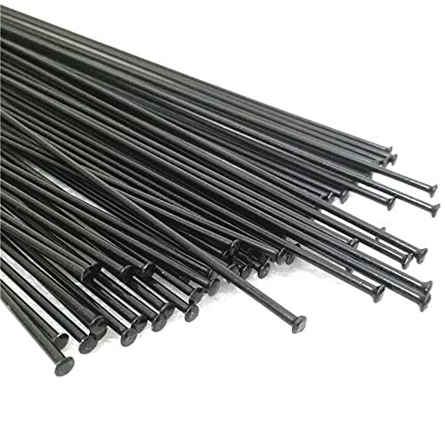 Raggi Bicicletta 100 pz/Lotto 14G Raggi Bicicletta Bicicletta Straight Tiro Raggio 218 225 238 243 249 255 260 268 278 282 286 291 292 303 mm Raggi per Bicicletta (Color : 258mm)