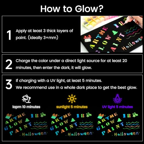 Artme GLOW18 Glow In The Dark Paint thumb #4