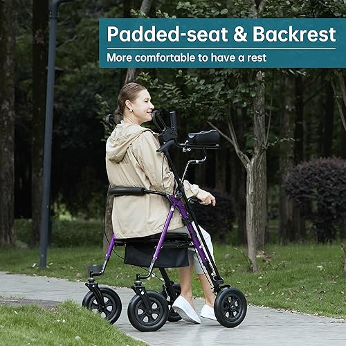 Elenker All-Terrain Upright Rollator Walker thumb #3