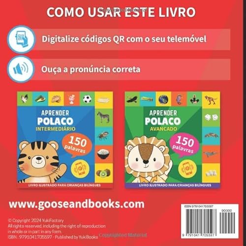 Aprender polonês - 150 palavras com pronúncias - Principiante: Livro ilustrado para crianças bilíngu