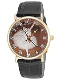 Movimento al quarzo 2030 Edgar Degas Art Masterpiece Ballerina/Balletto Art 30 mm - Orologio da polso da donna