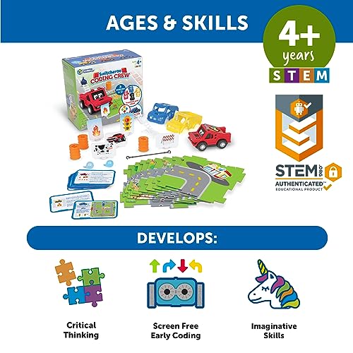 Learning Resources LER3108 Switcheroo Coding Crew - 46 Pieces, Ages 4+ Stem Toy For Kids thumb #5