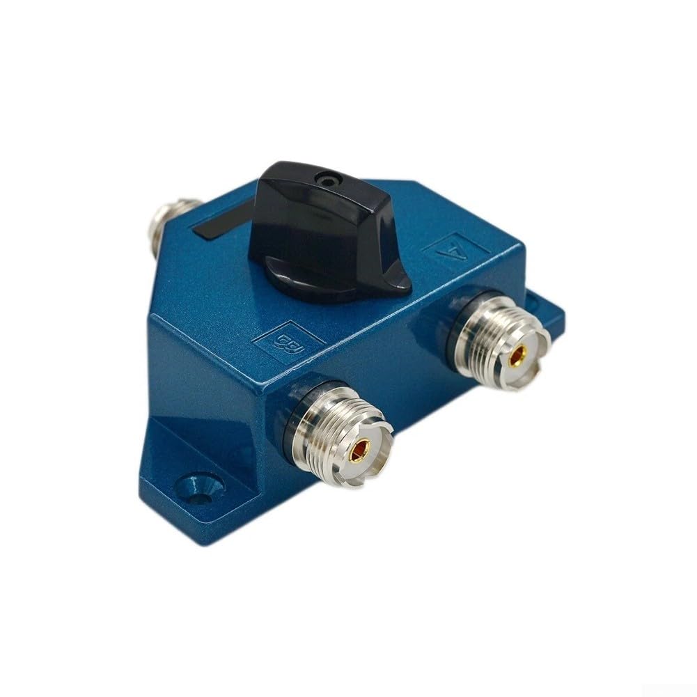 Interruptor de antena manual 50Ω 1 kW potencia IP54 protección
