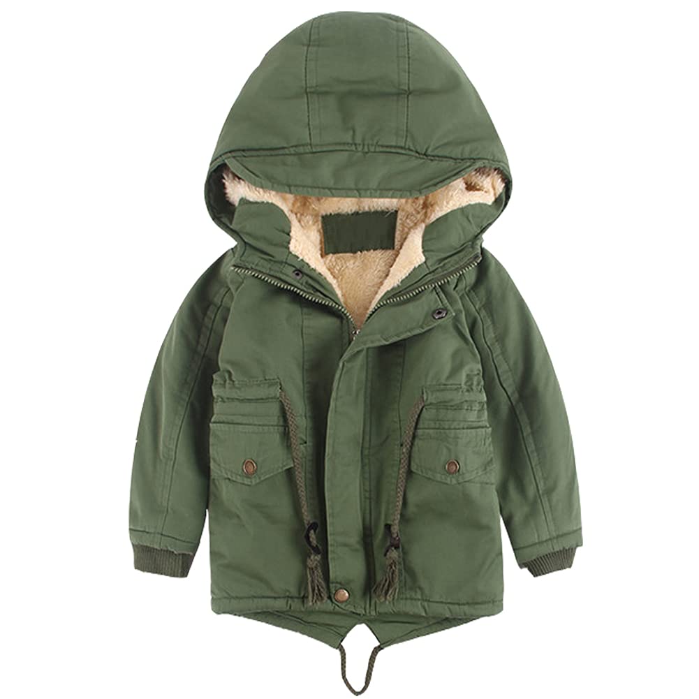 Winterjacke für Jungen und Mädchen,warm Hoodie Outfits Dicke Mantel Baby Wintermäntel