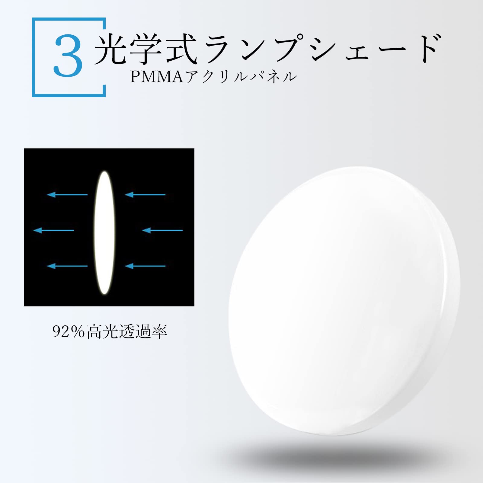 Amazon.co.jp : LEDシーリングライト 6畳 小型 薄形 2200lm 電球色 昼