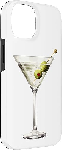 Miniatura 6 de Funda para iPhone 13 Pro Max Martini Glass Green Olive Bartender Vodka Gin Cocktail Drink Case