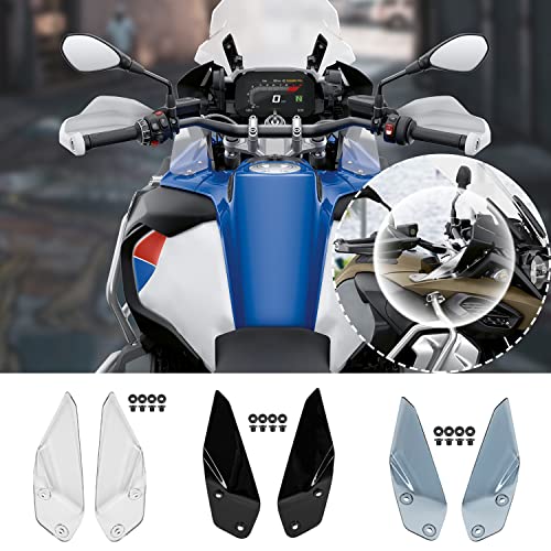 Safuotn Moto Déflecteurs d'air Carénage Gauche et Droite Latéral Pare-Brise pour B.M.W R1250GS Adventure R1250 GS ADV 2019-2021 Accessoires R1200GS Adventure R 1200GS ADV 2014-2020 (Fumée) Cover