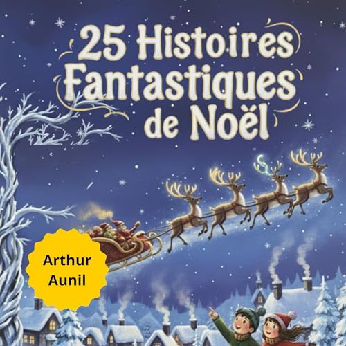 Page de couverture de 25 Histoires Fantastiques de Noël