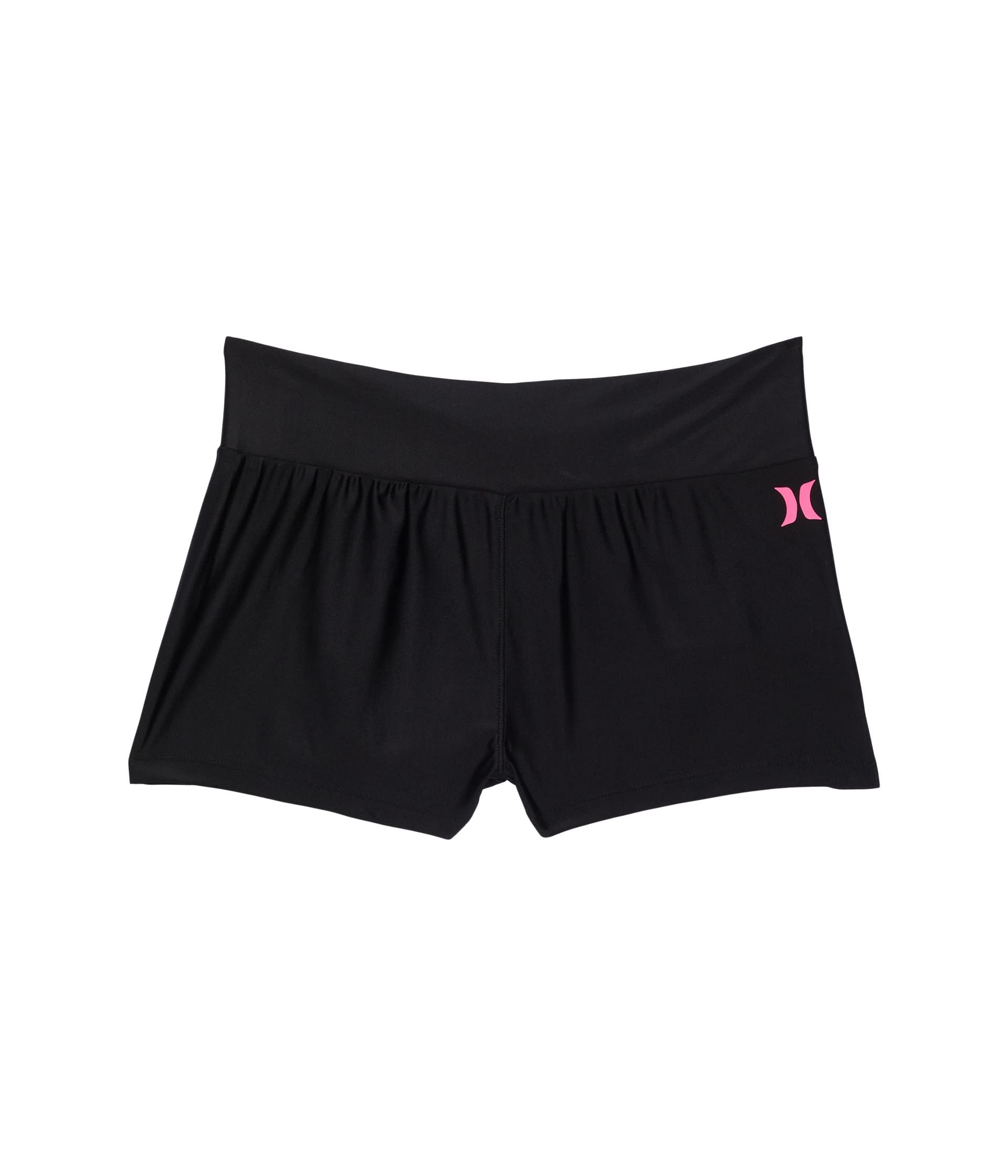 Hurley Dziewczęce spodenki kąpielowe strój kąpielowy oddzielny, czarny, XL, Czarny, XL