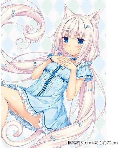 Amazon さより ネコぱら 描き下ろし B2 タペストリー バニラ パジャマ ねこぱら イラスト アニメ 萌えグッズ 通販