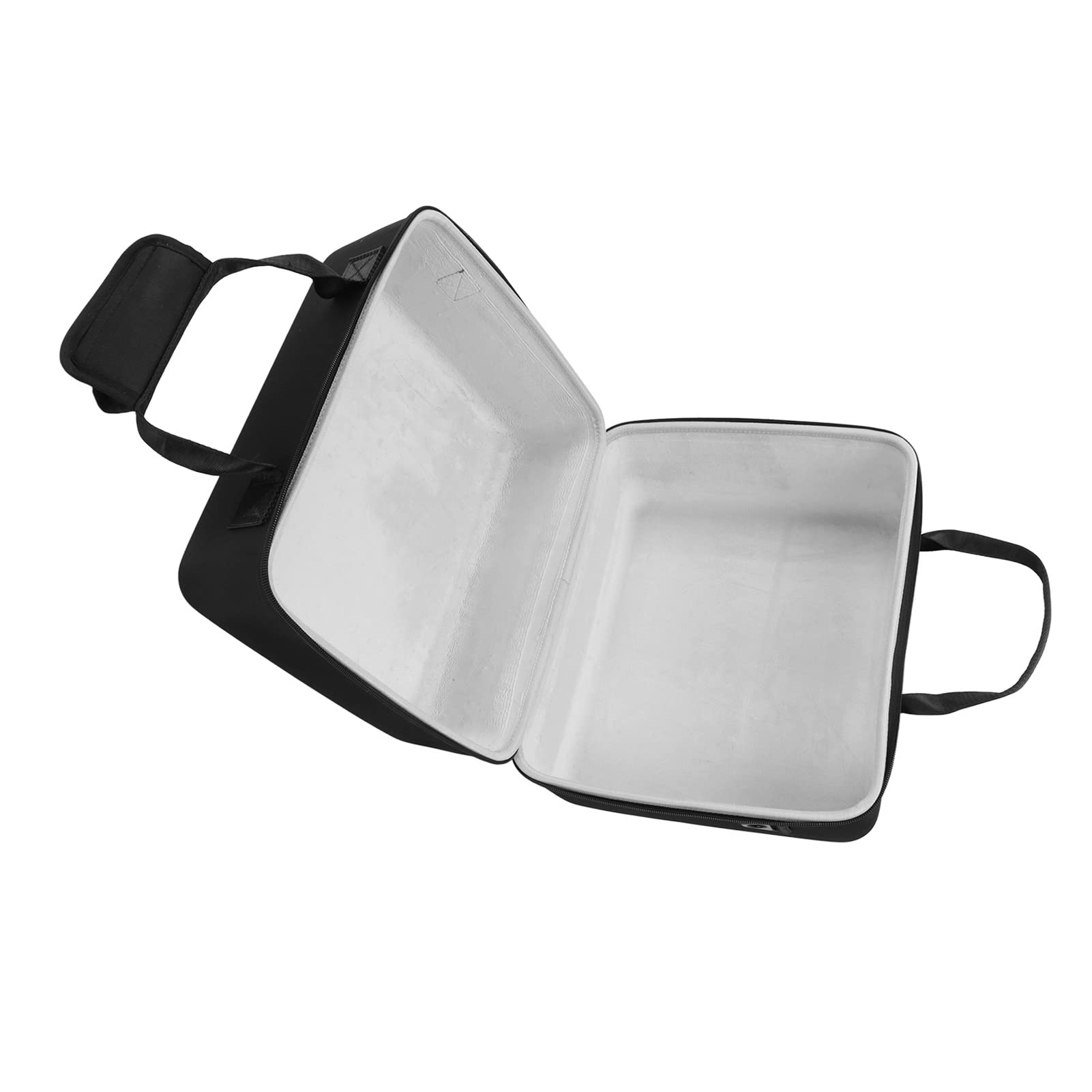 Twardy futerał na głośnik Bluetooth Wytrzymały futerał podróżny do głośnika S1 PRO Osłona ochronna z uchwytem i paskiem Czarna 36x30x24cm