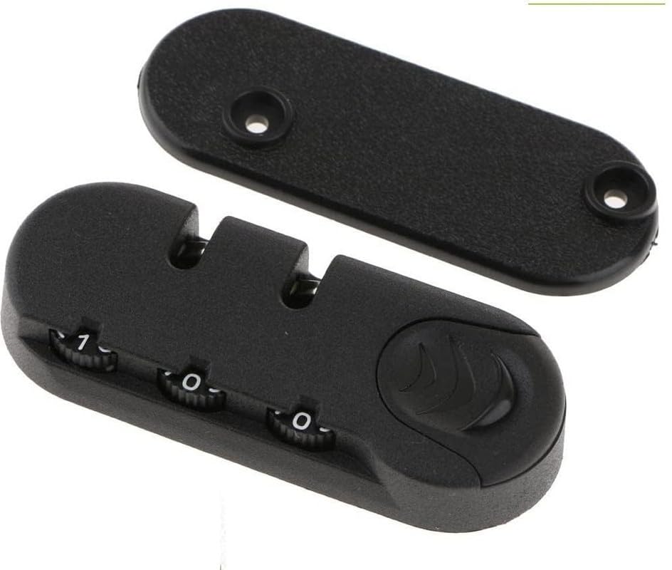 Repair Replacement Luggage Number Lock for VIP Safari, American tourister, Skybag Trolley Bag Suitcases Replacement (Number Lock 1 Piece)