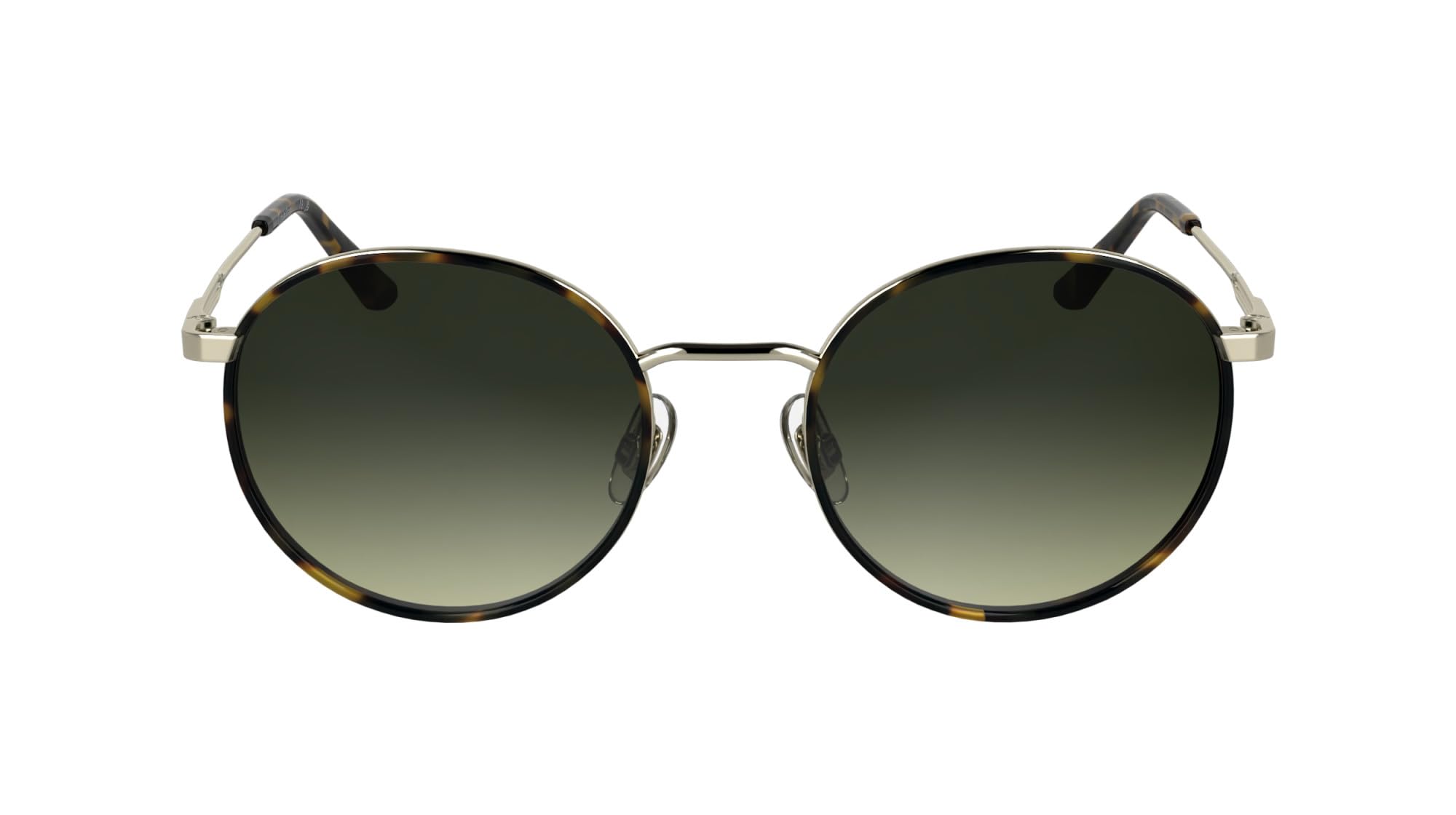 Calvin Klein Unisex Adult Sunglasses CK25101S - Dark Havana with Gradient Khaki Lens