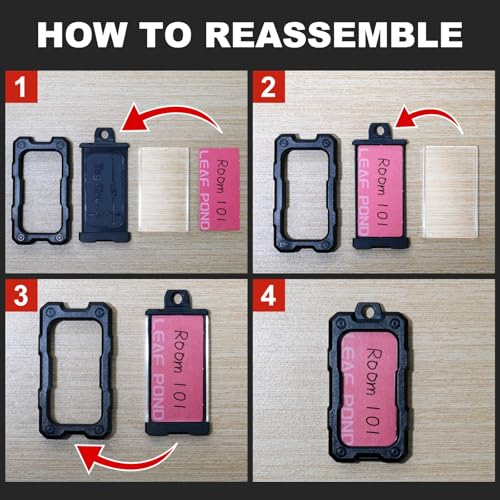 LEAF POND 16 Pcs Plastic Key Tags