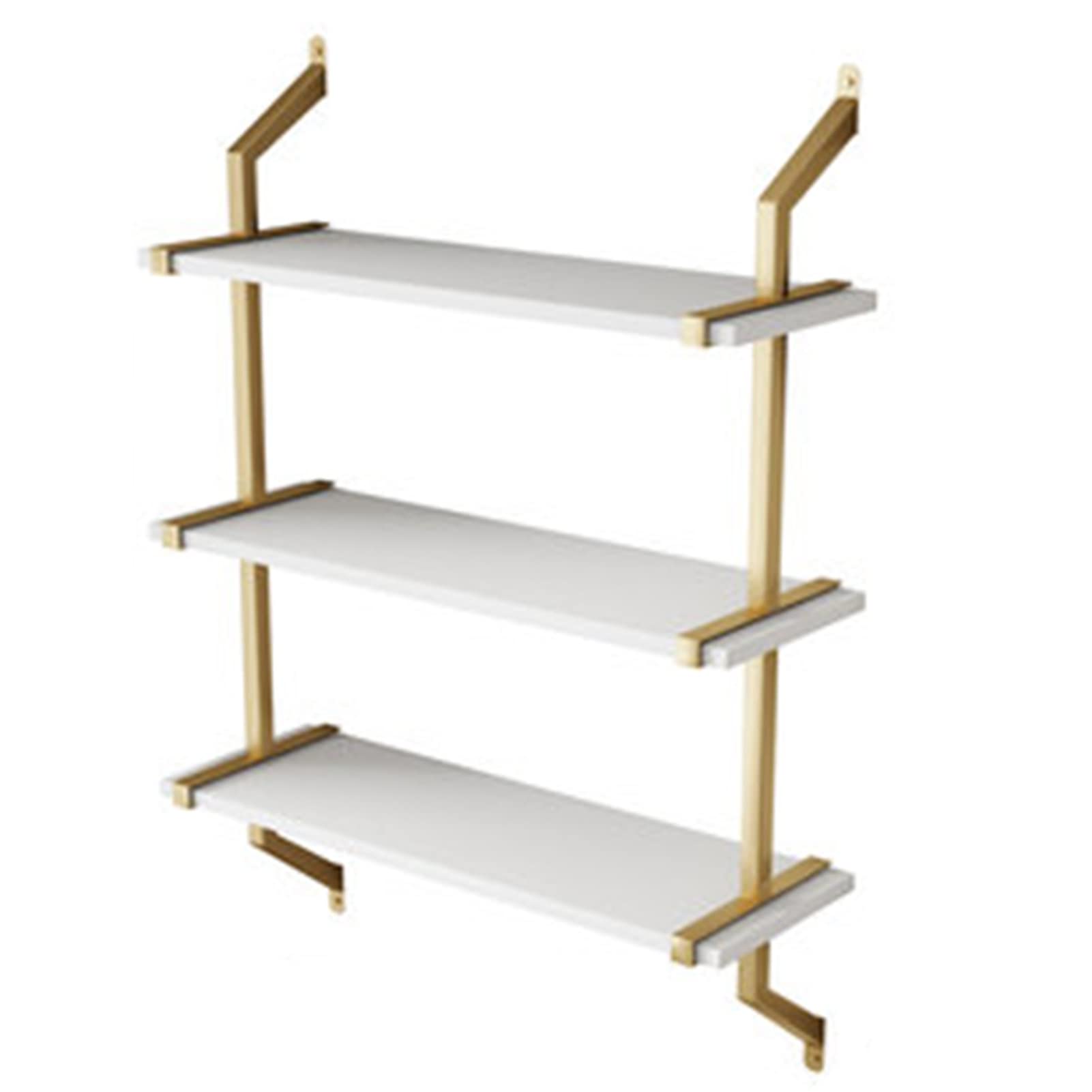 Estante flotante Estantes flotantes Estante de pared de 2/3 capas, estantes de exhibición montados en la pared, sala de estar, dormitorio, oficina, estudio, baño, tienda, estantes de almacenamiento,