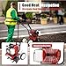 2-Stroke 52CC Mini Tiller Cultivator,Gasoline Power Garden Farmyard Tiller 1900W Soil Work Cultivator 6500rpm Yard Rototiller Tilling Tool for Ploughing, Furrowing, Tilling, Weeding