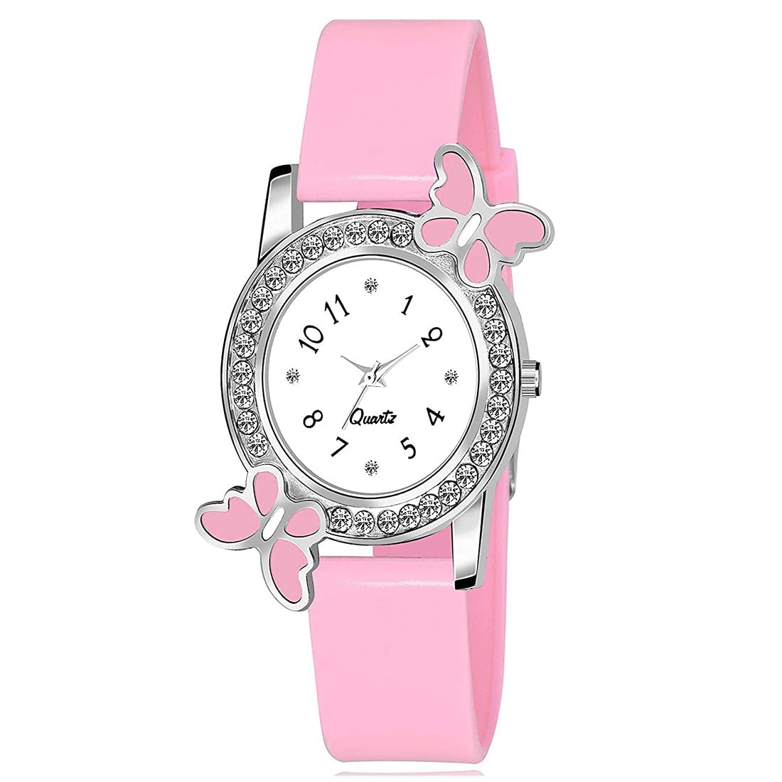 SBA PRIME Analogue Butterfly Watch 3 Different Colour Belt Watch for Women or Girls (B09V2CDCDT) Amazon Price History, Amazon Price Tracker