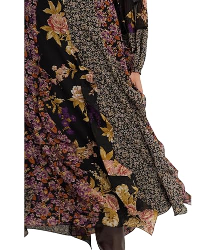 Lauren Ralph Lauren Women's Mixed-Floral Ruffle-Trim Georgette Skirt3