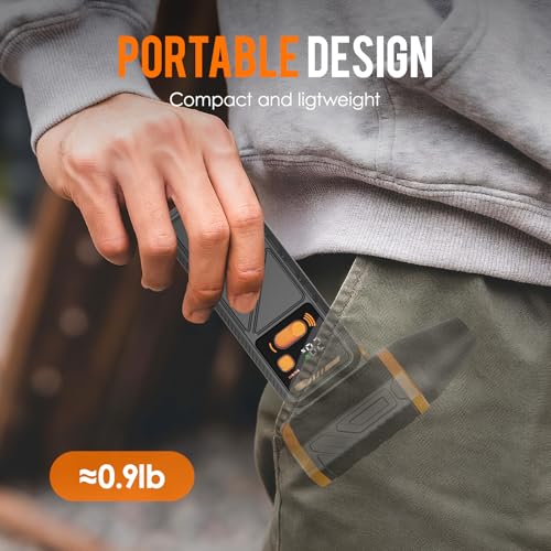 Taimimy Electric Air Duster,210000RPM Super Power Cordless Elektrische Staubgebläse,100-Gang,Unendlich Variable Geschwindigkeiten, mit Akku und Licht für Computer, Tastatur, Haus, Auto