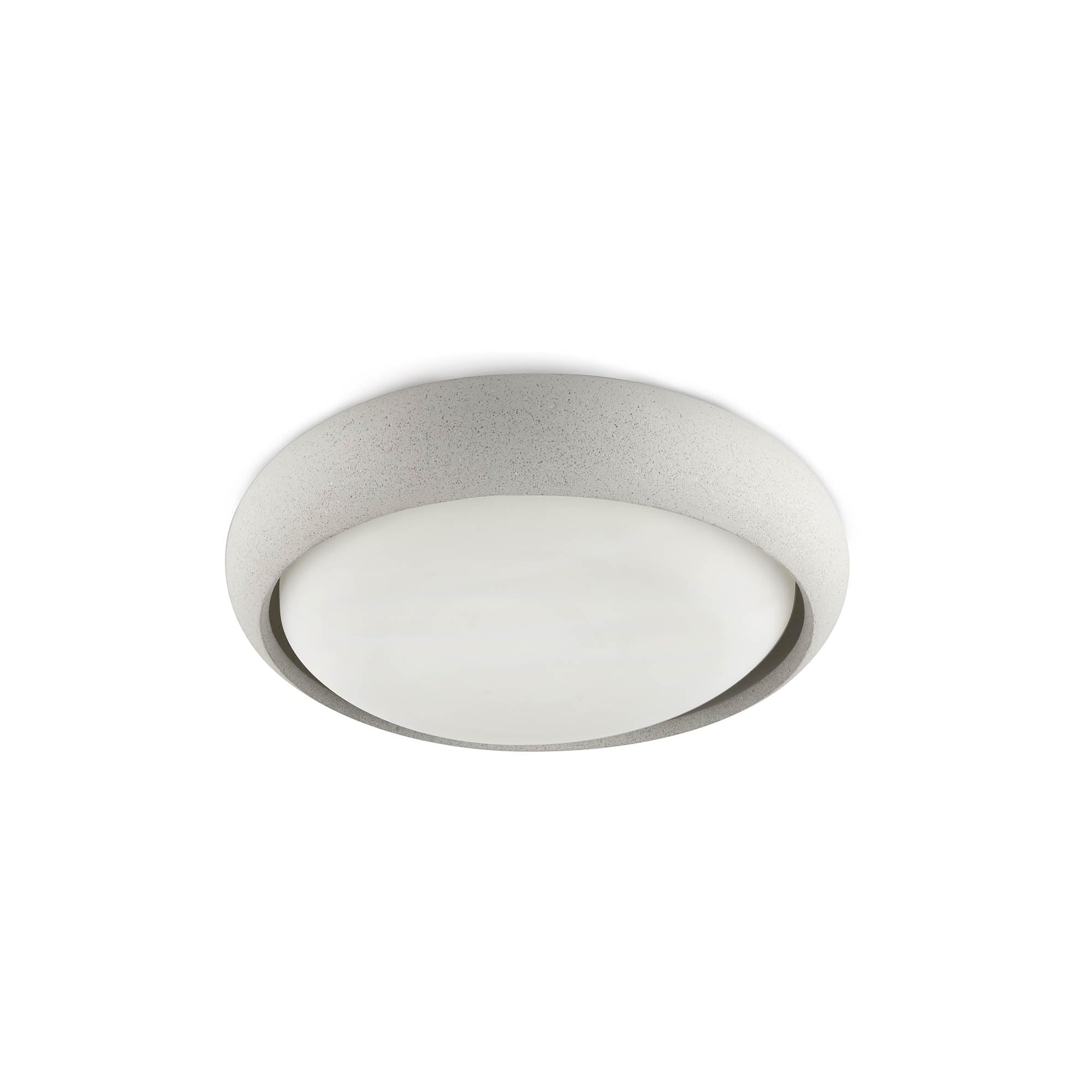 Plafonnier blanc ANGA 295 Faro Barcelona idéal pour salon et couloir moderne