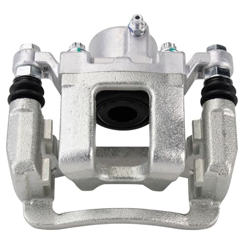 Image of TRQ Rear Brake Pad and Rotor Set Ceramic Calipers Compatible with 2014 Kia Optima
