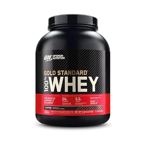 Gold Standard 100% ホエイ プロテイン コーヒー 2.27kg (5lbs) [米国メーカー正規品] [海外直送品]のサムネイル