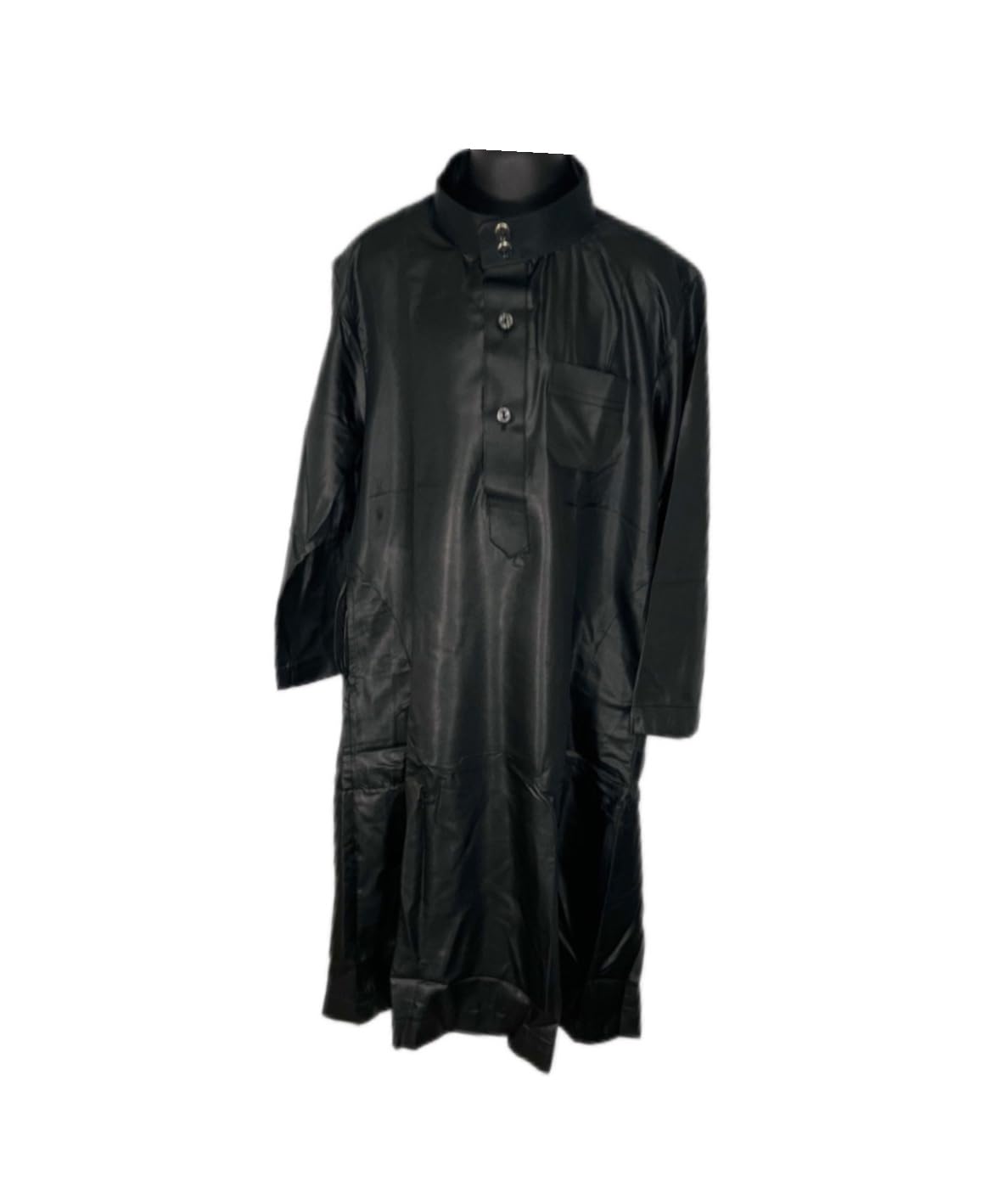 Generic Saudi Boys Jalabiya Daffah (Black, 52)