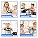 Joyano 15-PCs Wooden Air Fryer/18-PCs Pressure Cooker Playset for Kids Pretend Cooking Toy with Food Accessories Utensils Montessori Kitchen Role Play (Pressure Cooker)