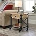 Sauder Steel River Side Table, L: 22.44