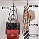 Cnwinu 2 Stück Handtaschen Aufbewahrung, Handtaschenhalter mit 360 Grad Drehbar, Handtaschen Organizer für Handtaschen, Krawatten, Schals, Tücher (Schwarz)