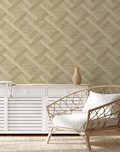 Papier peint texturé pour chambre et cuisine style Java Weave Shoreline - 6