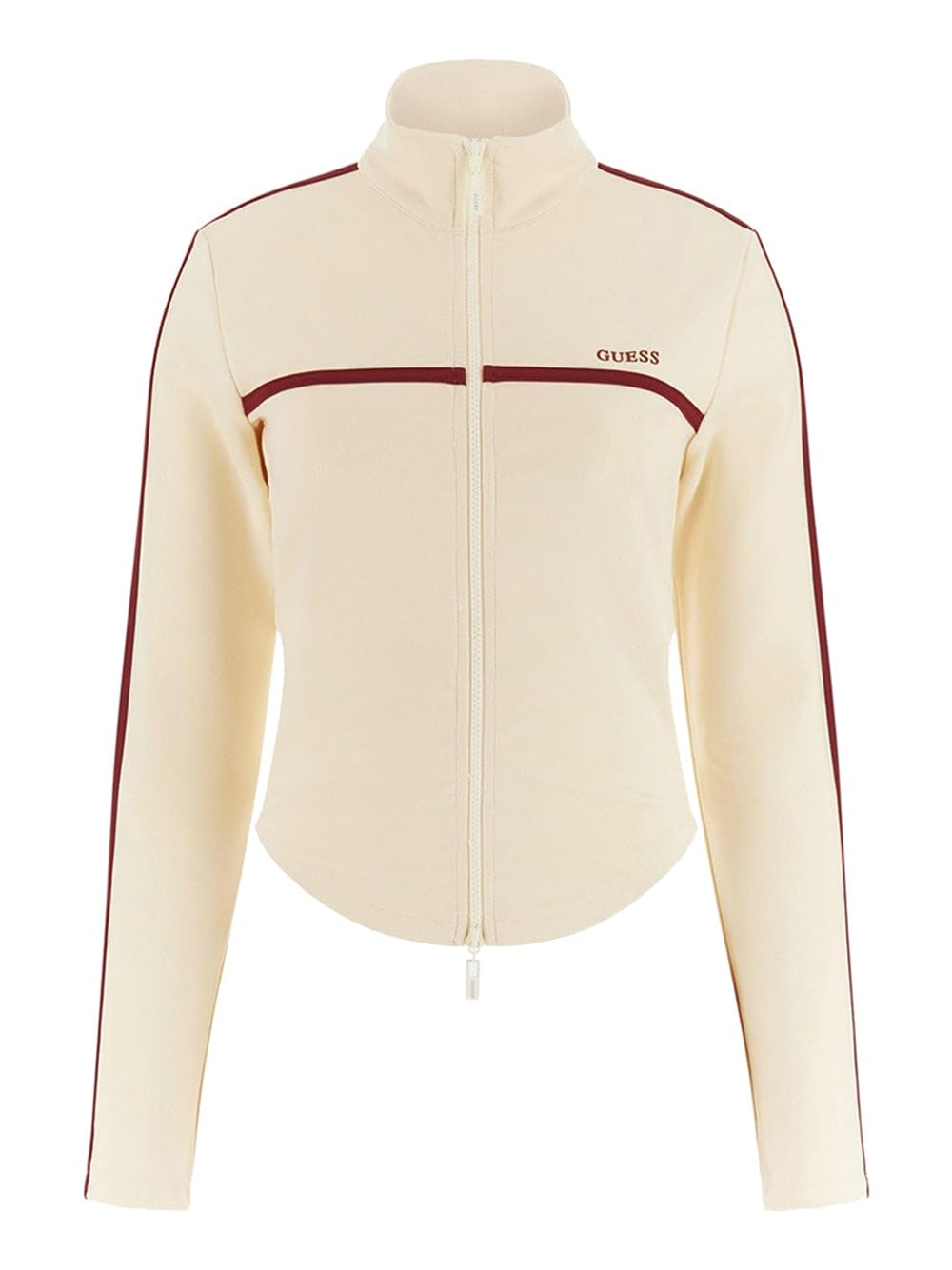 GUESS Felpa Jasmine - Crema Jasmine Full Zip SWE - S