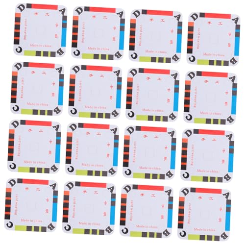 MUELODSIC 50Pcs Cardboard Weaving Supplies Durable DIY Weaving Cards Multi Functional Crafting Tablet for Handmade Projects and Accessories