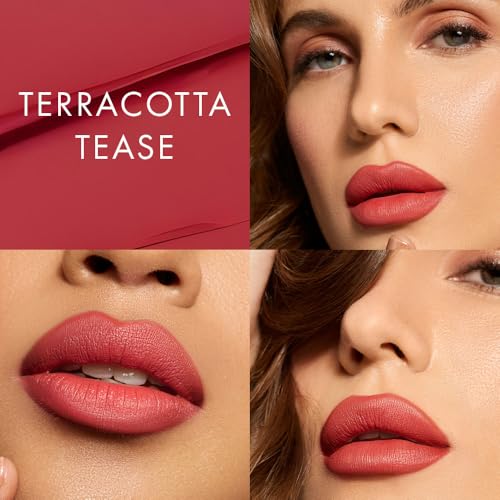 Image of HYUE HydraMatte Liquid Lipstick | Barely Bold Bundle: Mauve-licious, Terracotta-Tease, Spicy Tan | 2.2 ml x 3 | Soft-Matte Long-Wear | With Jojoba, Almond & Gooseberry Extracts | Precision Applicator