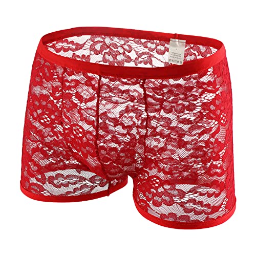 pantaloncini mtb uomo Boxer Mare Uomo Magliette Intime Uomo Cotone Manica Lunga Pantaloni Lavoro Invernali Uomo Boxer Bambino Pantaloncini Uomo Basket Pantaloncini MTB Uomo Corto Rosso L 1.99