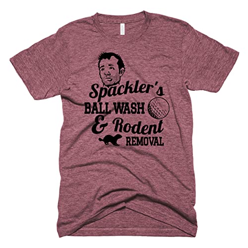 Spacklers Rodent Removal Shirt Funny Vintage Golf Shirt Bill Murray Shirt Funny Movie Shirt Retro Caddy Shack Shirt