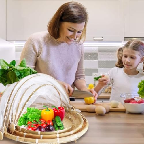 Couvre-nourriture anti-mouche cloche de table efficace pour préserver les repas